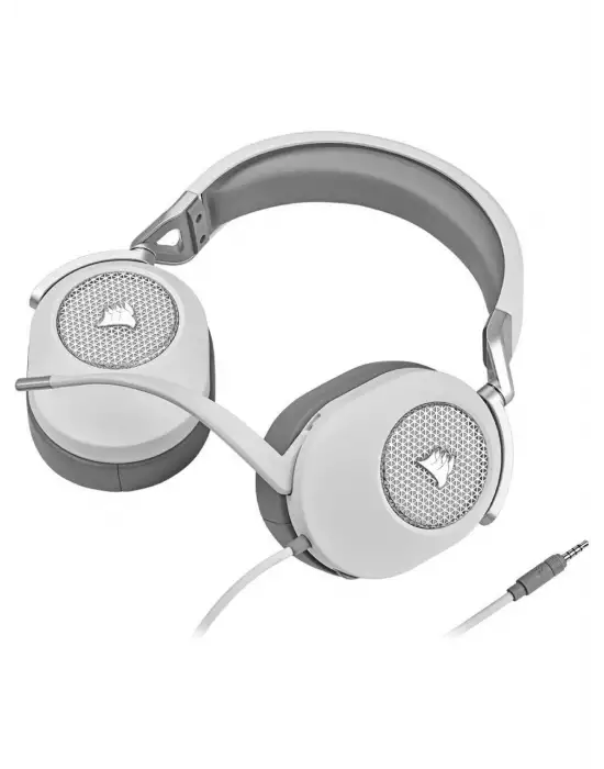 CORSAİR HS65 SURROUND CA-9011271-EU BEYAZ 7.1 KABLOLU KULAK ÜSTÜ OYUNCU KULAKLIĞI