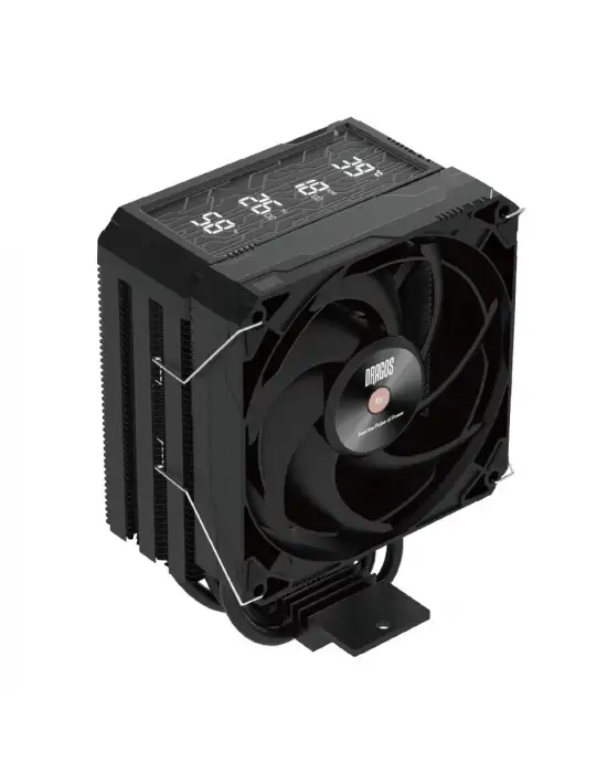 DRAGOS DIGITAL ISI GÖSTERGELİ SİYAH KULE TİPİ CPU SOĞUTUCU