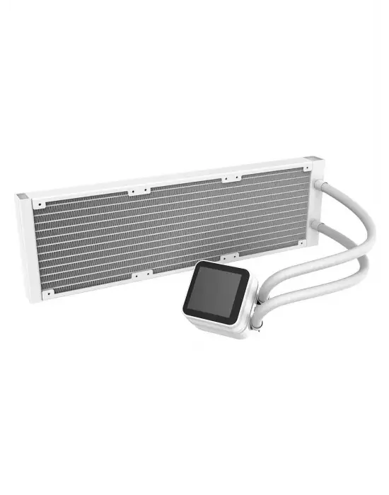 DRAGOS ROCK LCD EKRANLI 360MM ARGB BEYAZ İŞLEMCİ SIVI SOĞUTUCU