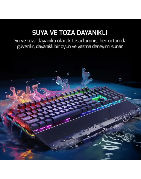 GamePower Calypso V2 RGB Blue Switch Kablolu Mekanik Gaming Klavye