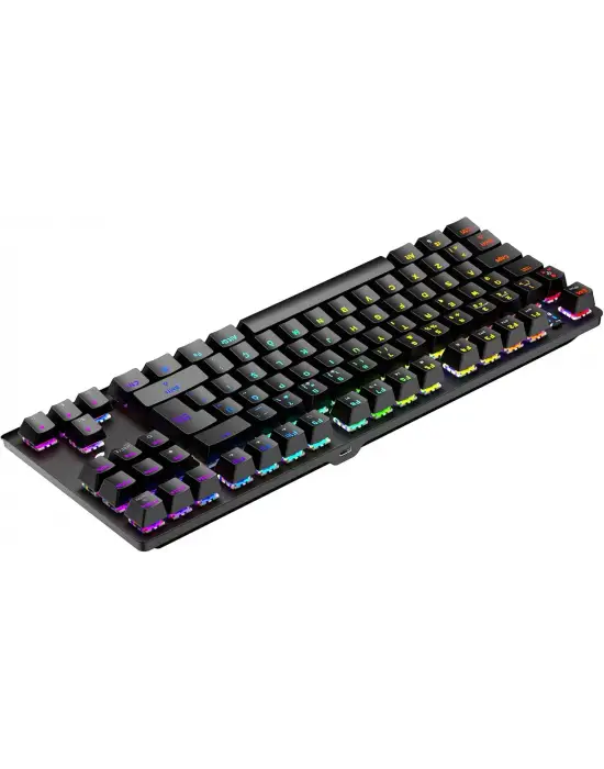 GAMEPOWER EVA 7 BLUE SWİTCH KABLOLU/KABLOSUZ MEKANİK OYUNCU KLAVYESİ