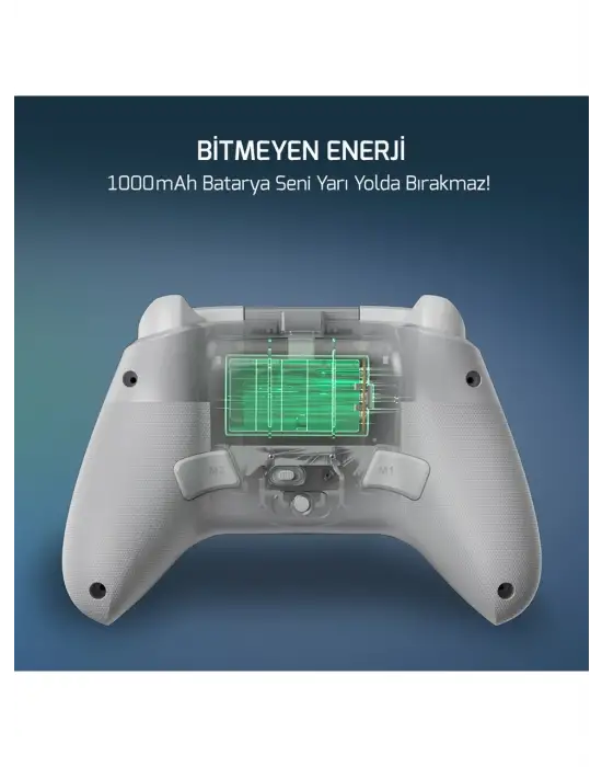 GAMEPOWER FORCE RGB KABLOLU/KABLOSUZ PC OYUN KOLU