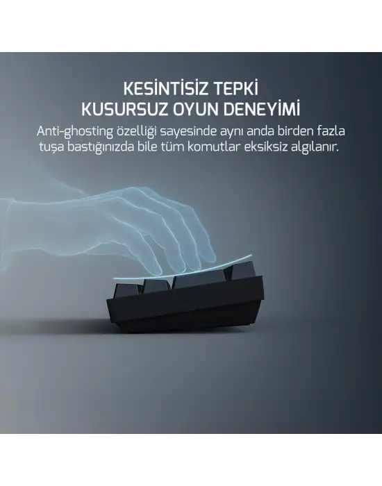 GAMEPOWER LYRA 60M RGB TKL RED SWİTCH KABLOLU MEKANİK OYUNCU KLAVYESİ