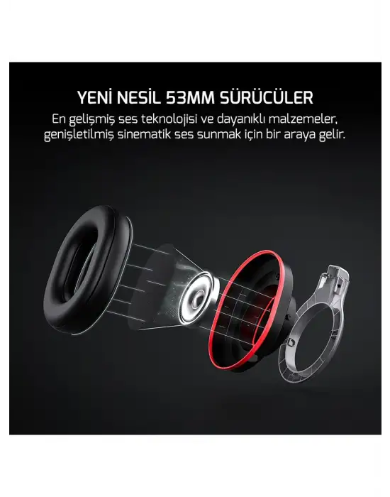 GAMEPOWER RANGER RGB 7.1 USB KABLOLU KULAK ÜSTÜ OYUNCU KULAKLIĞI