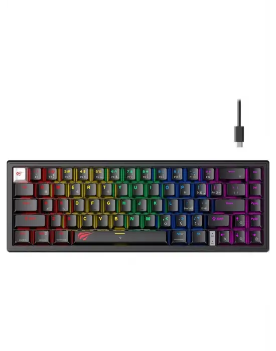 HAVİT GAMENOTE KB874L MEKANİK RED SWİTCH GAMİNG %60 KLAVYE - RED SWİTCH