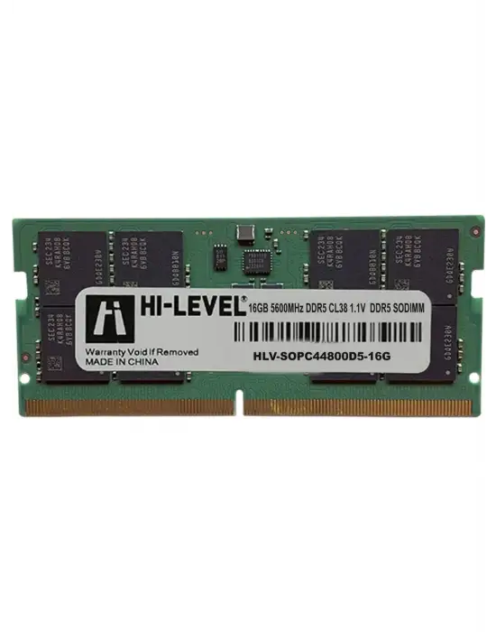 HI-LEVEL 16GB DDR5 5600MHZ SODIMM RAM HLV-SOPC44800D5-16G