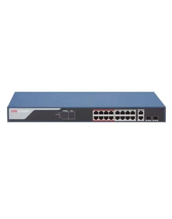 HİKVİSİON DS-3E1318P-EI 16 PORT 10/100 SMART YÖNETİLEBİLİR POE SWİTCH