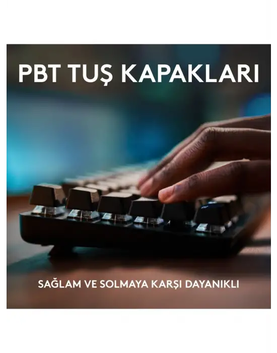 LOGİTECH G413 TKL SE 920-010564 TACTİLE SWİTCH KABLOLU MEKANİK OYUNCU KLAVYESİ