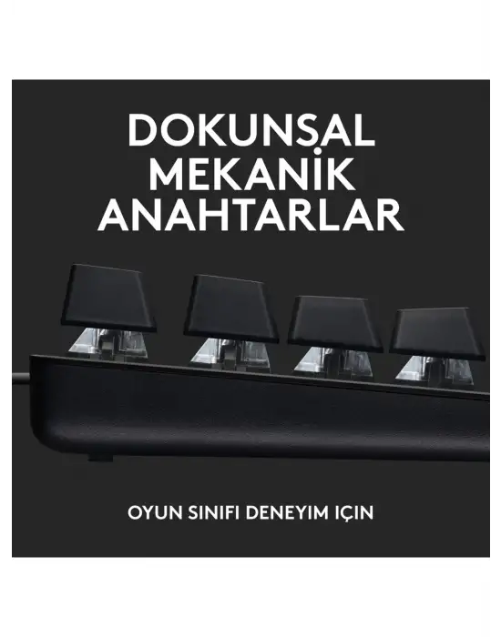 LOGİTECH G413 TKL SE 920-010564 TACTİLE SWİTCH KABLOLU MEKANİK OYUNCU KLAVYESİ