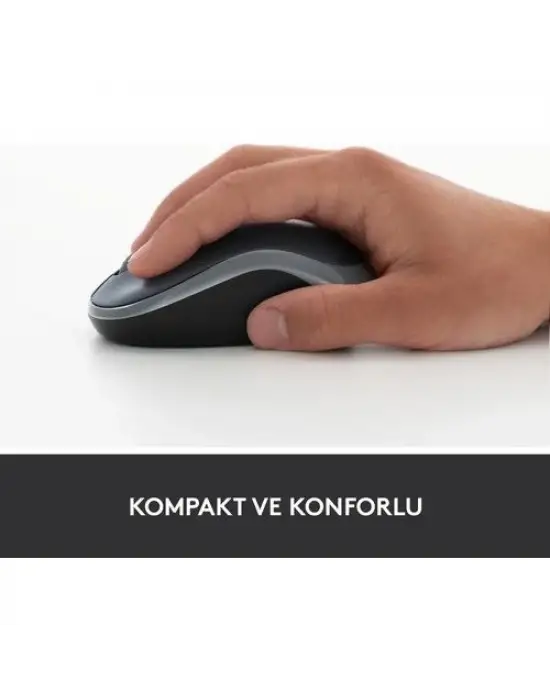 Logitech M185 Gri 910-002235 Wireless Optik Mouse