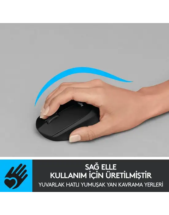 Logitech M330 Kablosuz Sessiz Mouse Siyah 910-004909