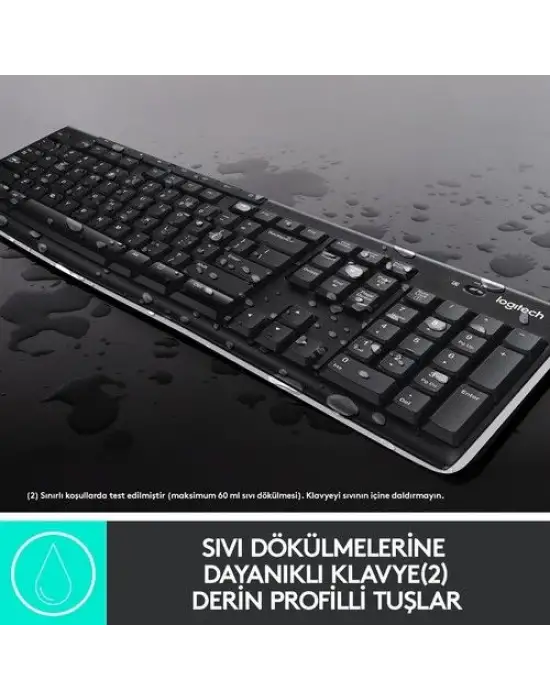 Logitech MK270 920-004525 Kablosuz Klavye Mouse Seti