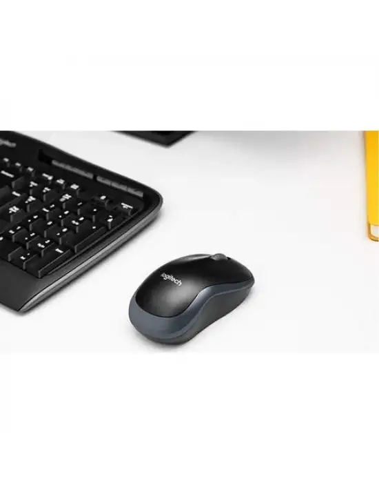 Logitech MK330 Kablosuz Türkçe Klavye Mouse Seti - Siyah