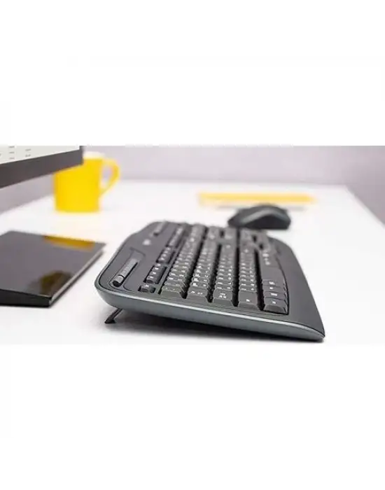 Logitech MK330 Kablosuz Türkçe Klavye Mouse Seti - Siyah