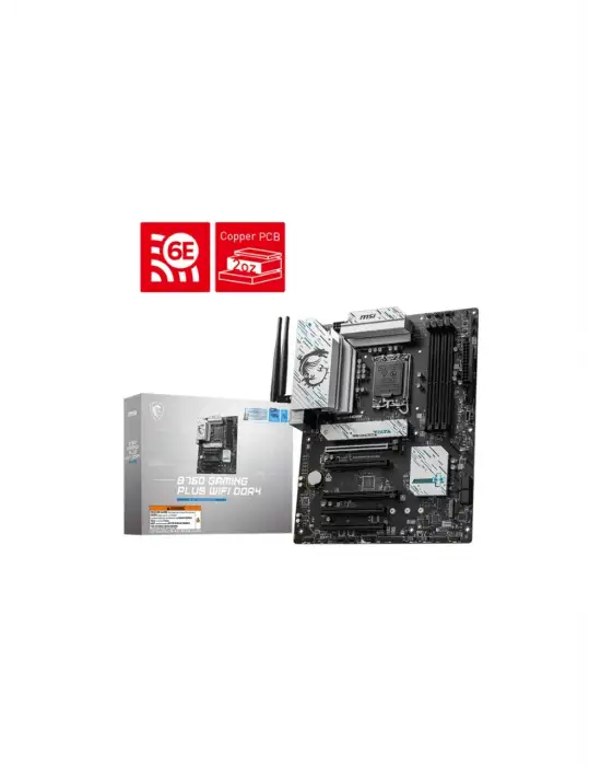 MSI B760 GAMİNG PLUS Wİ-Fİ INTEL LGA1700 DDR4 ATX ANAKART