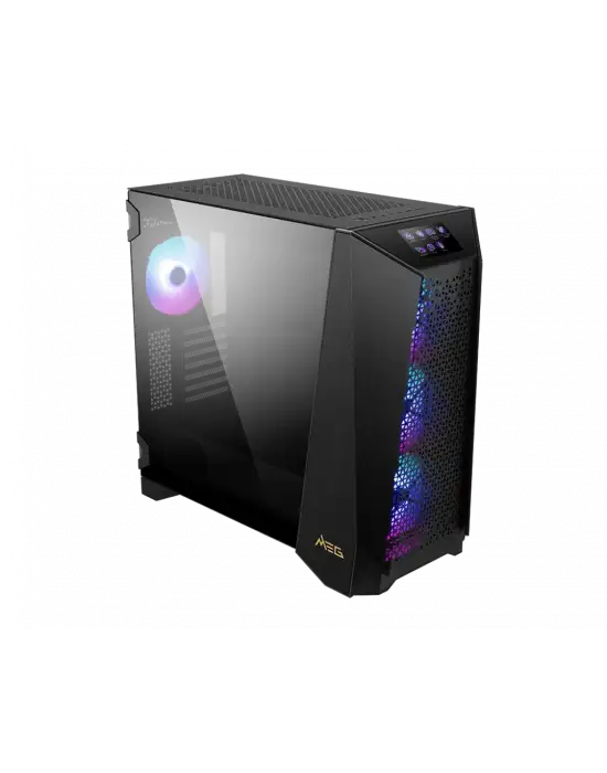MSI MEG PROSPECT 700R Temperli Cam 4 x140mm A-RGB Dokunmatik IPS Panel E-ATX Gaming Bilgisayar Kasası