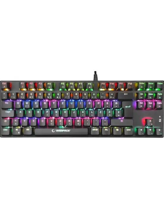 RAMPAGE KB-R17 RAPTOR RGB SWİTCH MEKANİK GAMİNG KLAVYE