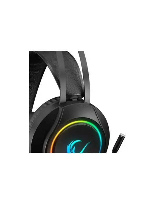 RAMPAGE RM-K45 ORBİT-S SİYAH RGB 7.1 KABLOLU MİKROFONLU KULAK ÜSTÜ OYUNCU KULAKLIĞI