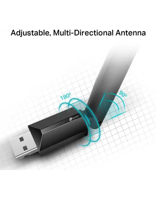 TP-LİNK ARCHER T2U PLUS 600 MBPS KABLOSUZ AĞ ADAPTÖRÜ