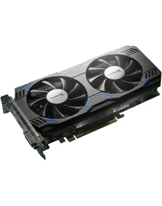 TURBOX RTX3050 TWİN X2 NVİDİA GDDR6 96BİT HDMİ.DİSPLAY.DVI ÇİFT FAN 6GB EKRAN KARTI