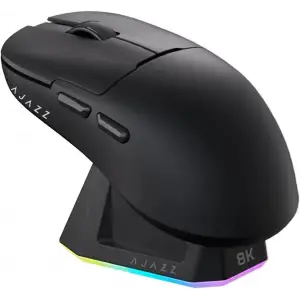 AJAZZ AJ159 PRO SİYAH ŞARJLI OPTİK KABLOLU/KABLOSUZ OYUNCU MOUSE