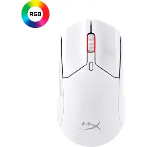 HYPERX PULSEFİRE HASTE 2 CORE RGB OPTİK KABLOSUZ OYUNCU MOUSE BEYAZ
