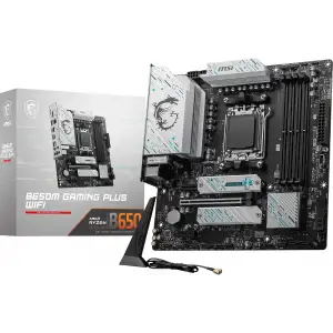 MSI B650M GAMİNG PLUS Wİ-Fİ AMD AM5 DDR5 MİCRO ATX ANAKART