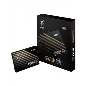 MSI 480GB SPATIUM S270 480GB 500-400MB/S SATA 2.5 SSD