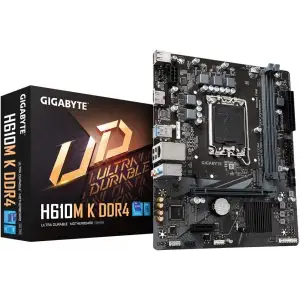 GIGABYTE H610M-K DDR4 3200MHZ 1XHDMI 1XM.2 USB 3.2 MATX 1700P (12. / 13. VE 14. NESİL İŞLEMCİ UYUMLU) ANAKART