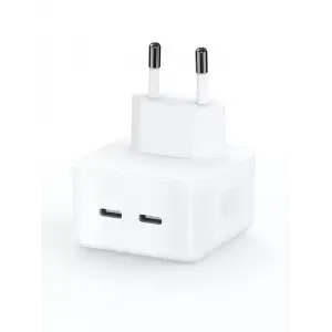 WİWU Wİ-U010 COMET SERİSİ DUAL TYPE-C 35W HIZLI ŞARJ ÖZELLİKLİ SEYAHAT ŞARJ BAŞLIĞI