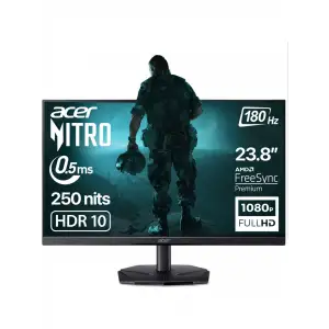 ACER NİTRO KG241Y 23.8 0.5 MS FULL HD 180 HZ OYUNCU MONİTÖRÜ