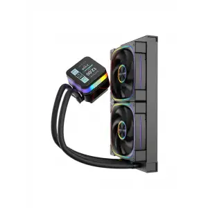 DRAGOS ROCK LCD ARGB SİYAH 240 MM İŞLEMCİ SIVI SOĞUTUCU
