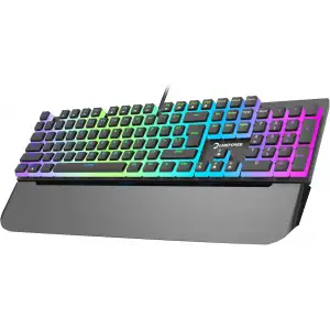 GAMEPOWER SUKİ MEKANİK KIRMIZI SWİTCH PUDİNG KEYCAPS TÜRKÇE Q 104 TUŞ USB GAMİNG KLAVYE