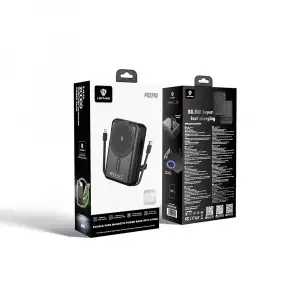 LENYES PX274D PD 22.5W STANDLI M-SAFE ŞARJ ÖZELLİKLİ WİRELESS POWERBANK 15W 20000MAH