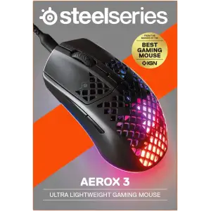 STEELSERİES AEROX 3 ULTRA HAFİF GAMİNG MOUSE