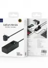 WİWU Wİ-S004 GAN TECH ÇİFT TYPE-C VE ÇİFT USB-A GİRİŞLİ PRİZ 100W 150CM
