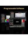 AJAZZ AK820 PRO SİYAH RGB %75 TKL GİFT SWİTCH KABLOLU/KABLOSUZ MEKANİK OYUNCU KLAVYESİ
