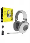 CORSAİR HS65 SURROUND CA-9011271-EU BEYAZ 7.1 KABLOLU KULAK ÜSTÜ OYUNCU KULAKLIĞI
