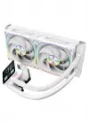 DRAGOS ROCK LCD ARGB BEYAZ 240 MM İŞLEMCİ SIVI SOĞUTUCU