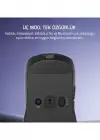 GAMEPOWER RADUS SİYAH ŞARJLI MAKROLU ERGONOMİK OPTİK KABLOLU/KABLOSUZ OYUNCU MOUSE