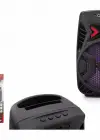 KIMISO QS638 6.5 Taşınabilir Şarjlı Karaoke Bluetooth Hoparlör