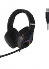 Lenovo Lecoo HT406 3.5mm Jack + USB Kablolu RGB Aydınlatmalı Kulak Üstü Gaming Kulaklık