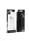 LENYES LC545 USB TO LİGHTNİNG HIZLI ŞARJ ÖZELLİKLİ DATA VE ŞARJ KABLOSU 12W 1M