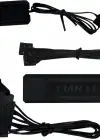 LİAN Lİ UNI FAN TL WİRELESS 120 G99.12TL1W3B.00 SİYAH 3LÜ 12 CM KASA FANI