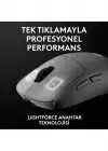 LOGİTECH G PRO 2 910-007303 BEYAZ LİGHTSPEED HERO ŞARJLI OPTİK KABLOSUZ OYUNCU MOUSE
