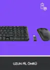 Logitech MK220 920-003163 TürkçeQ Kablosuz Klavye Mouse Seti