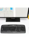 Logitech MK330 Kablosuz Türkçe Klavye Mouse Seti - Siyah