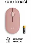LOGITECH PEBBLE 2 M350S KABLOSUZ BLUETOOTH SESSİZ OPTİK MOUSE PEMBE