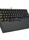 RAMPAGE ALLY K11 SİYAH RAİNBOW BİLEK DESTEKLİ RED SWİTCH GAMİNG OYUNCU KLAVYE