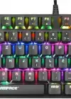 RAMPAGE KB-R17 RAPTOR RGB SWİTCH MEKANİK GAMİNG KLAVYE